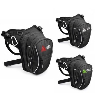 LAICOBEAR Водонепроницаемая мотоциклетная сумка на бедро, 5,5–7,5 л, поясная сумка для ног, КРАСНАЯ