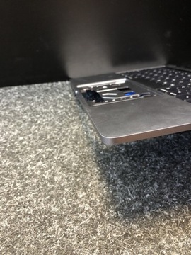 Топкейс MacBook A1706 с клавиатурой «серый космос»