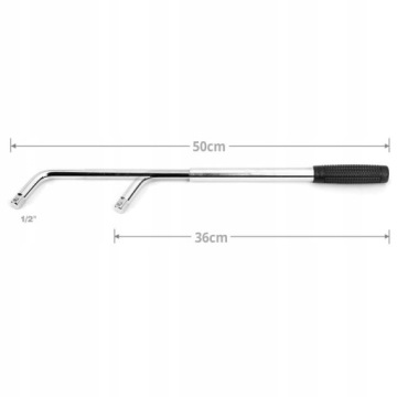 1/2'' SUPER POWERFUL TELESCOPE WHEEL Гаечный ключ 17/19 мм 21/23 мм