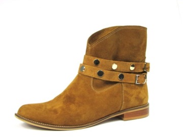 ВЕСЕННИЕ БОТИНКИ ИЗ НАТУРАЛЬНОЙ ВОДНОЙ КОЖИ (353)36