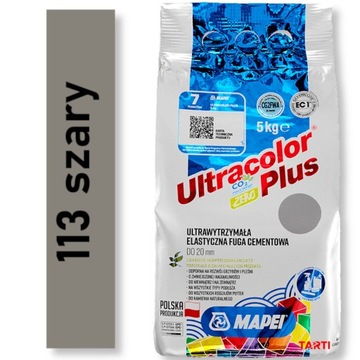 MAPEI Fuga Ultracolor Plus 113 SZARY 2kg