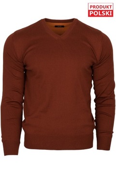 sweter męski serek M&M PRODUKT POLSKI roz. XXL