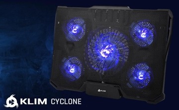 Podstawka chłodząca Klim Cyclone pod laptopa