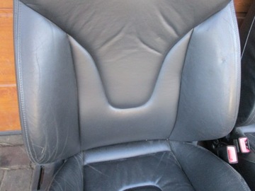 КОМПЛЕКТ СИДЕНИЙ AUDI S6 C6 RS6 RECARO COMBI, КОЖАНЫЕ