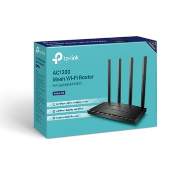 TP-LINK ARCHER C6 5 ГГц ГИГАБИТНЫЙ WIFI-РОУТЕР 1200 МБ/с