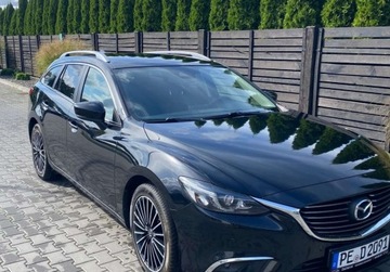 Mazda 6 III Kombi Facelifting 2016 2.2 SKYACTIV-D I-ELOOP 150KM 2018 Mazda 6 LIFTOWA GT SkyLine 2.2D 150PK Zadban Serwis 1-Wlas Polecam