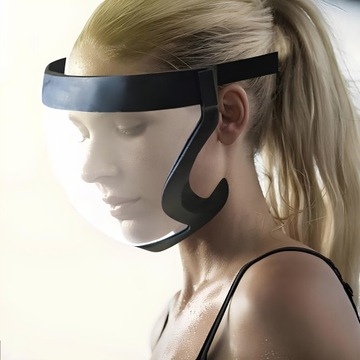 ЗАЩИТНАЯ МАСКА ДЛЯ ЛИЦА, ШЛЕМ СО СТЕКЛО ПВХ