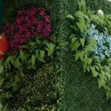 Искусственные зеленые настенные панели Зеленый фон