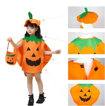 3в1 НАРЯД ТЫКВЫ КОСТЮМ НА ХЭЛЛОУИН «ДЕНЬ ТЫКВЫ + НАБОР Осенних шаров»