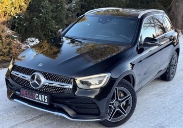 Mercedes GLC C253 SUV Facelifting 2.0 220d 194KM 2020 Mercedes-Benz GLC AMG MiltiBEAM Alu19 Kamera Virtual Navi Ambiente Piekny, zdjęcie 17