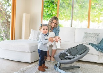 Шезлонг Nuna LEAF Cinder CRADLE
