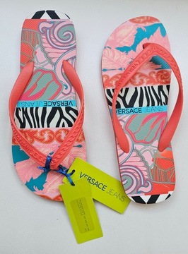 VERSACE klapki orginalne roz 41-42