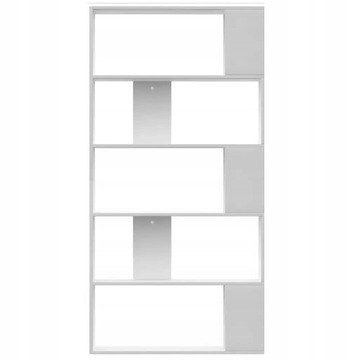 vidaXL Книжный шкаф/разделитель Белый 80x24x159 см ДСП