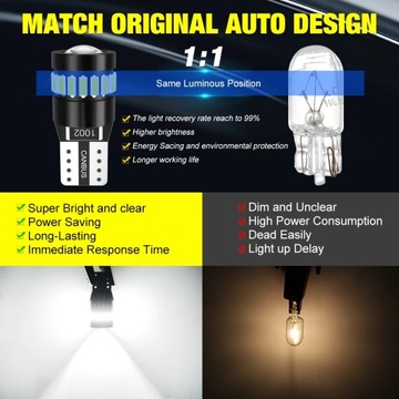 2 шт. Canbus W5W T10 светодиодные лампы 3014 3030 18SMD 194 168 светодиодная карта салона автомобиля