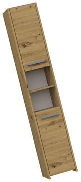 SZAFKA DO ŁAZIENKI SŁUPEK LOFT 30 CM = DĄB ARTISAN