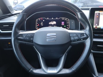 Seat Leon IV Sportstourer 2.0 TDI CR 150KM 2021 Seat Leon 2.0 TDI, Automat, Skóra, Navi, Klima, zdjęcie 16