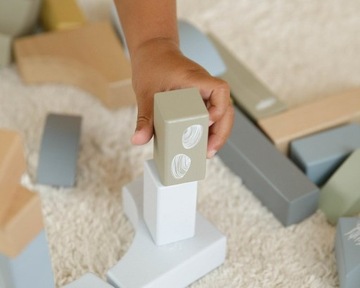 Маленькая голландская тележка с кубиками Blue Ocean