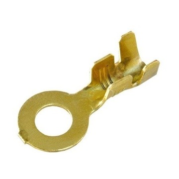 Konektor nieizolowany oczkowy M3 3,2mm 10 szt