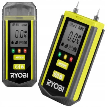 RYOBI ИЗМЕРИТЕЛЬ ВЛАЖНОСТИ ДЕРЕВО БЕТОН ИЗМЕРИТЕЛЬ ВЛАЖНОСТИ LED RBPINMM1