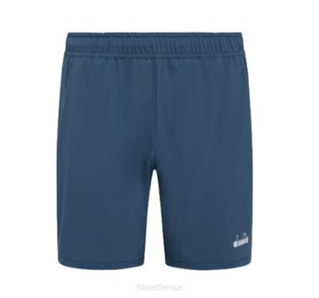 Теннисные шорты Diadora Shorts Icon 7 темно-синие r.L