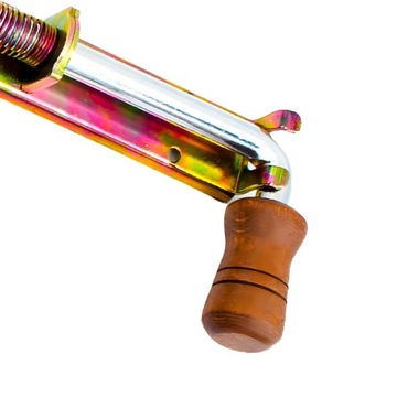 КРАН ПРУЖИННЫЙ 400 мм УЗКИЙ КРАН ГАРАЖНАЯ ЗАЩЕЛКА ОЦИНКОВАННАЯ