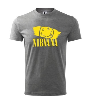 Koszulka T-shirt NIRVANA NIRWANA męska
