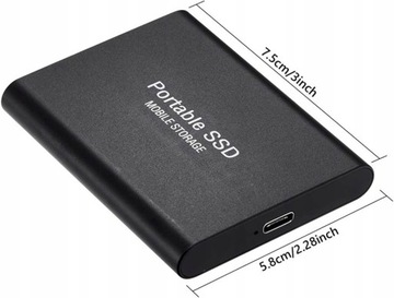 Внешние жесткие диски SSD емкостью 2 ТБ USB3.0