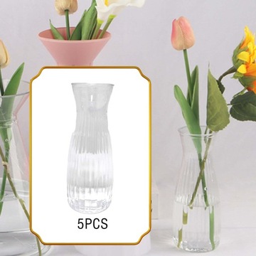 5x мини-ваза для цветов, ваза для бутонов, украшения, ваза для растений, современный контейнер для цветов