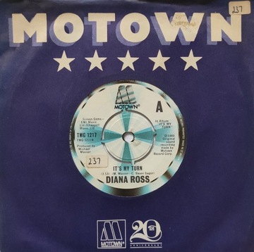 Diana Ross: It's My Turn/ Sleepin' TMG1217 singiel