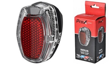 LAMPA TYŁ PROX NA BŁOTNIK INDUS 4xSMD LED E-BIKE