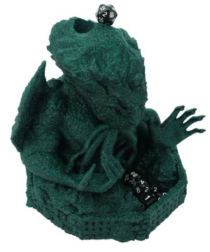 Мистический Ктулху - Башня игральных костей - FatesEnd Башня игральных костей Ктулху Зеленая с