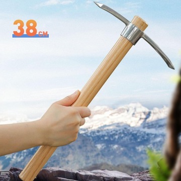 Мини-кирка Mattock Ice Axe с садовой ручкой