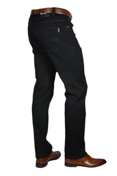 SAVIL МУЖСКИЕ БРЮКИ - ЧЕРНЫЕ W35 L32 ТАЛИЯ 90-92