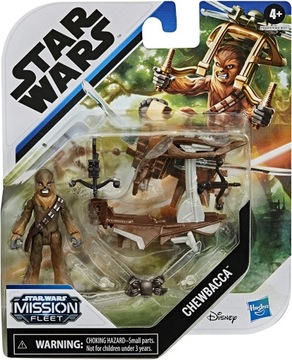 STAR WARS MISSION FLEET FIGURKA CHEWBACCA ŚCIGACZ