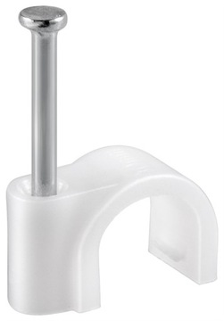 OBEJMA UCHWYT 6 MM NA KABEL ANTENOWY OP. 100 SZT