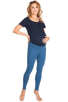 LEGGINSY CIĄŻOWE GETRY Z NISKIM PANELEM
