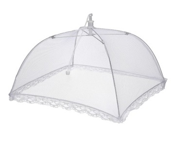 MOSKITIERA SIATKA OSŁONA NA JEDZENIE OWOCE GRILL 20x34