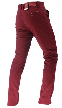 бордовые прямые брюки L32 W37 96-99см