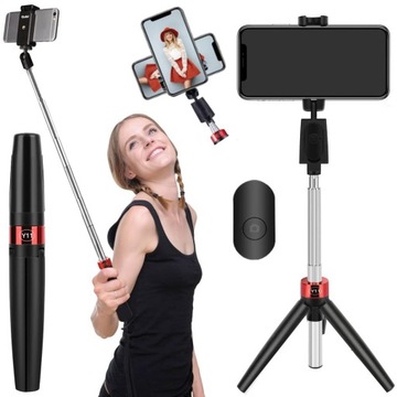 KIJEK DO SELFIE TRIPOD STATYW + PILOT BLUETOOTH