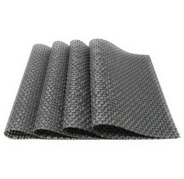 Popielata podkładka pod talerze 30x45 Dark Silver