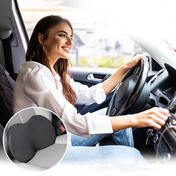 АВТОМОБИЛЬНАЯ ПОДУШКА СИДЕНЬЯ С ПЕНОЙ ПАМЯТИ ДЛЯ ВОЖДЕНИЯ
