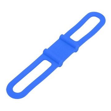 DUUTI 5 шт., держатель для велосипедного фонарика с силиконовым ремешком для велосипеда