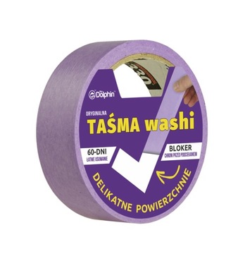 TAŚMA MALARSKA WASHI 29x25m do delikatnych 60dni