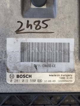 FORD B-MAX 1.5 JEDNOTKA ŘÍZENÍ MOTORU CV11-12A650-CE 0281019590
