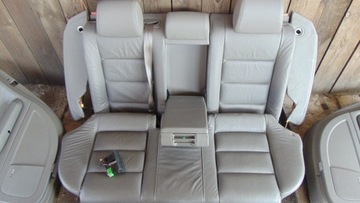 СИДЕНЬЯ AUDI A4 B6 COMBI AVANT КОЖАНЫЕ ПОВОРОТНЫЕ КАЧЕСТВА С ЭЛЕКТРООБОГРЕВОМ ЗАДНЯЯ ЧАСТЬ BOSE MEMORY
