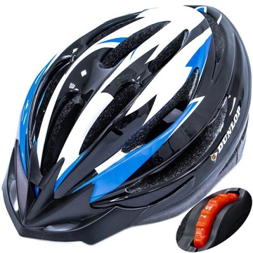 DUNLOP женский мужской синий велосипедный шлем. L