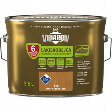 VIDARON Lakierobejca L18 dąb winchester 2,5L