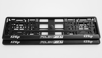 ПОЛЬСКИЙ FIAT 126P Maluch Гелевые рамки номерного знака