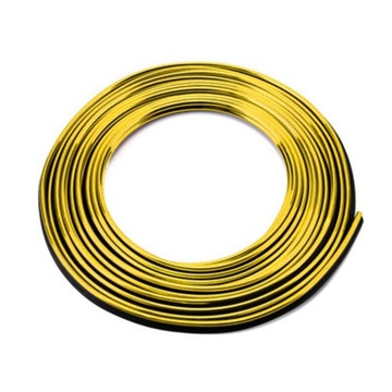 ЗОЛОТАЯ ЛЕНТА ДЕКОРАТИВНАЯ ДЛЯ ТЮНИНГА АВТОМОБИЛЯ 5М