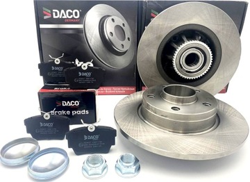 Tarcze Klocki TYŁ Łożyska Do Vivaro A Trafic II Primastar